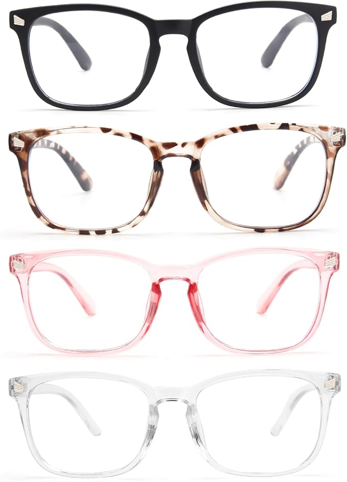 CCVOO Reading Glasses for Women/Men, Eyeglasses, Blue Light Readers for Women/Men, Computer Eye Glasses, Cheaters