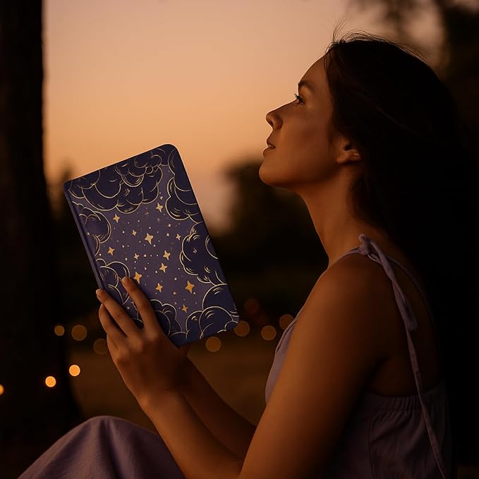 Dot Grid Journal with 160GSM Thick Paper, 192 Pages, A5 Dotted Notebook for Work, School, Travel | 180° Lay Flat, Foil Stamped Cover, Elastic Band, 2 Bookmarks & Inner Pocket (Purple)