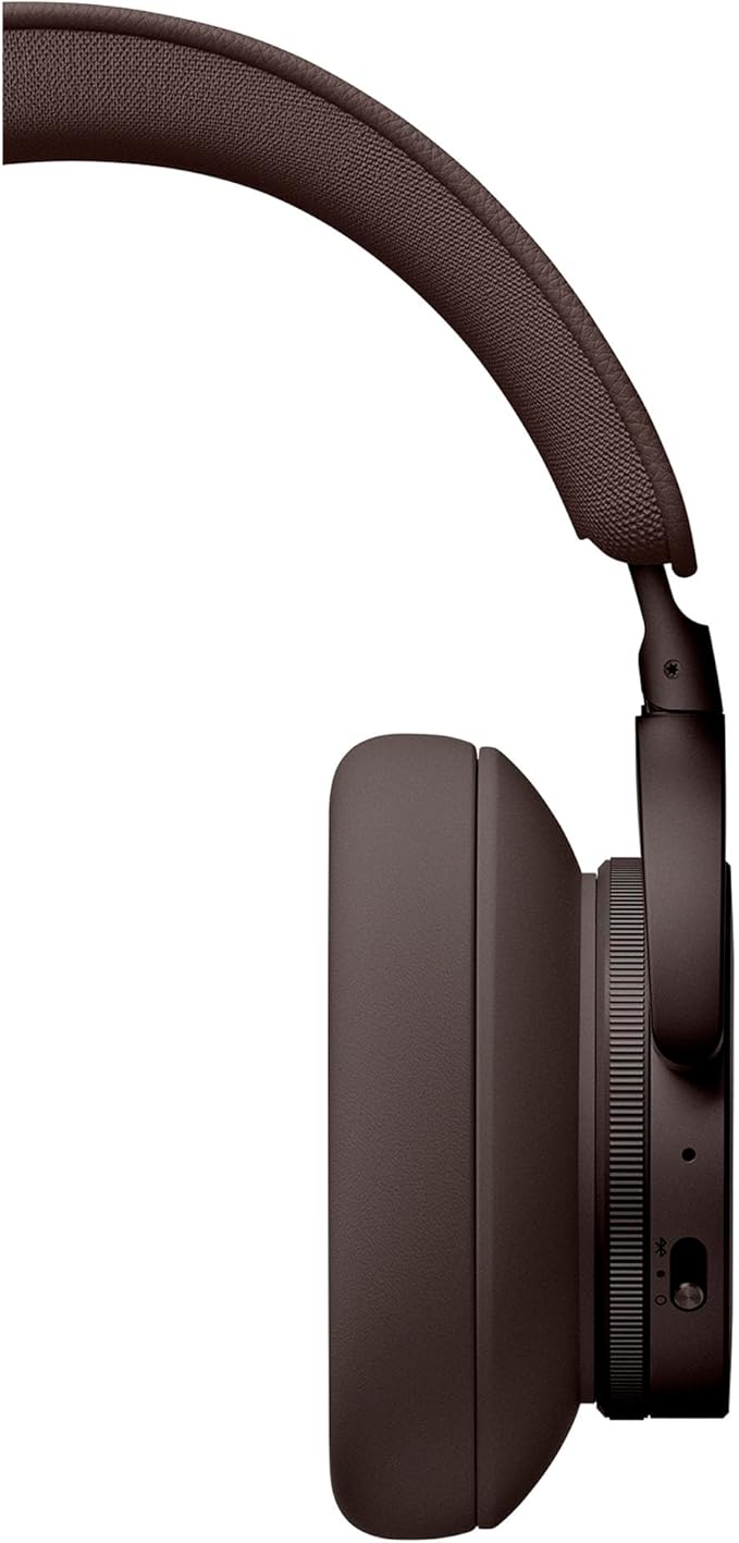 Bang & Olufsen Beoplay H95 Premium Comfortable Wireless Active Noise Cancelling (ANC) Over-Ear Headphones with 38 Hours Battery Life and Protective Carrying Case, Chestnut