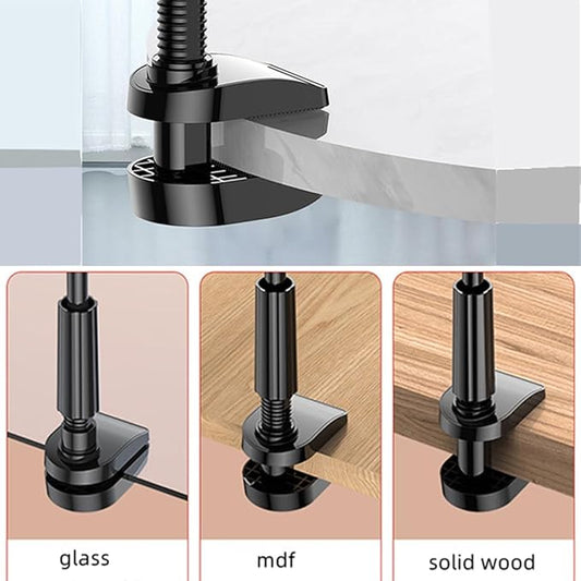 Gooseneck Tablet Holder,Tablet Stand for Bed Gooseneck Mount Flexible Arm 360 Clip,Flexible Arm Clip Tablet Mount Compatible with iPad mini Pro Air, Switch, Samsung Galaxy Tabs,More 4.7-10.1"