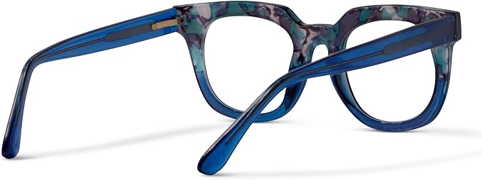 Peepers by PeeperSpecs Women's Oprah's Favorite Things Showbiz Square Blue Light Blocking Reading Glasses