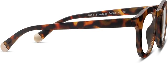 Peepers by PeeperSpecs Oprah's Favorite Women's Round Stardust Blue Light Blocking Reading Glasses