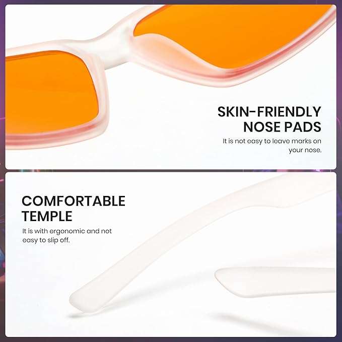 Cyxus Gaming Glasses for Men Women Blue Light Glasses for Computer Screen Reduce Eye Strain Sleep Better 8303