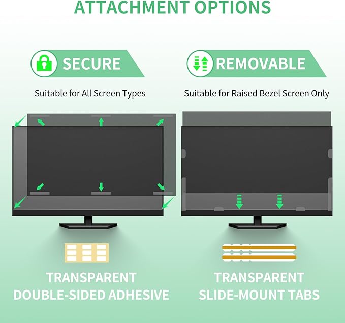 34 Inch Curved Computer Privacy Screen Filter for 21:9 Widescreen Computer Monitor Screen Protector Computer Screen Privacy Shield Anti Glare and Blue Light