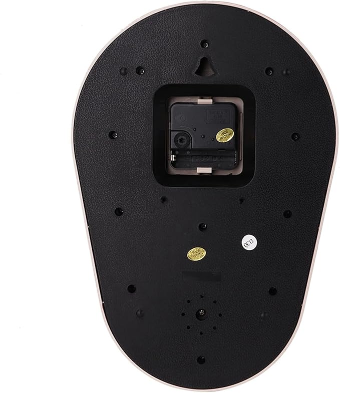 Retro Kitchen Timer Wall Clock, Vintage Wall Big Watch Hanging Clock Home Kitchen Timer Bell Shape Red for Indoor Living Room Decoration