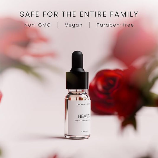 Heaven Diffuser Oil for Home & Hotel - Cold-Air & Ultrasonic Scented Oils for Diffuser Inspired by Aria Hotel, Las Vegas - Essential Oils for Diffusers Aromatherapy (10 ml)
