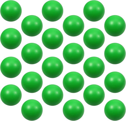 kymqlyw24 Pcs Green Foam Stress Ball Squeeze Stress Relief Balls for Kids and Adults Hand Exercise Sensory Relief Toys for Anxiety ADHD Autism （Green）