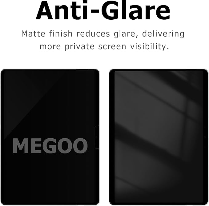 Megoo Privacy Screen Protector for Surface Laptop Go 3/2/1 12.4 Inch, Anti-Spy, Anti-Glare, Blue Light & UV Blocking, Magnetic Nano Technology, Removable Design