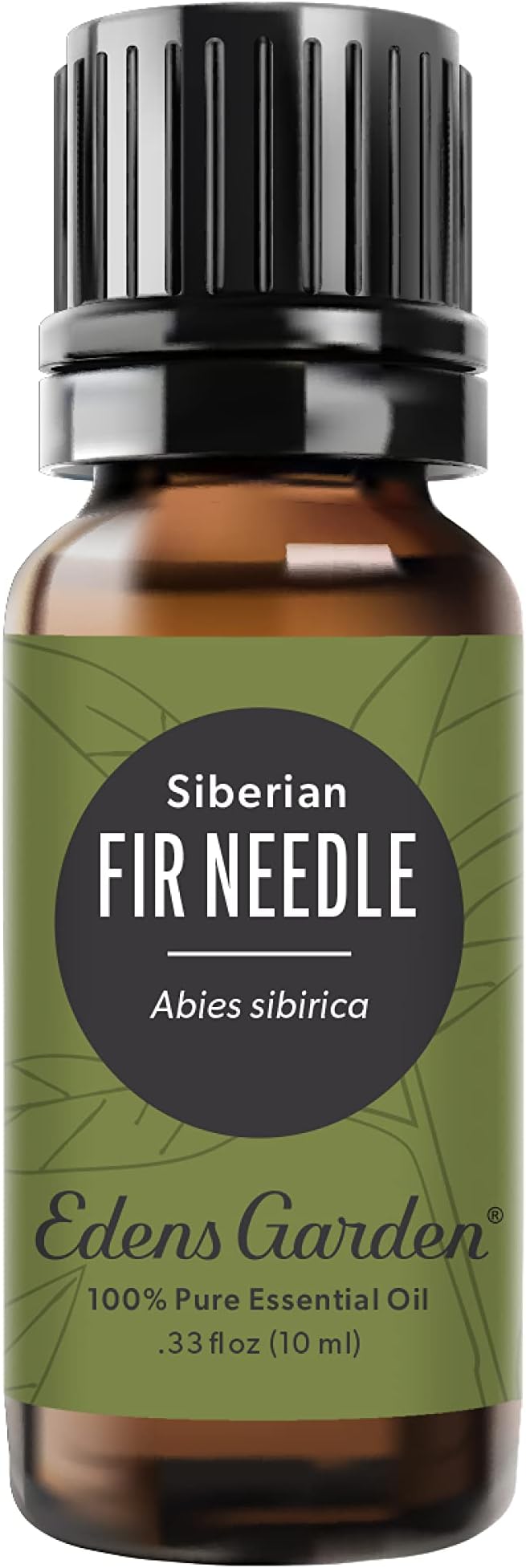 Edens Garden Fir Needle- Siberian Essential Oil- 100% Pure Premium Grade, Undiluted, Natural, Therapeutic, Aromatherapy, The Best for Diffuser, Candle, Laundry, Humidifiers 10 ml (.33 fl oz)