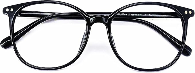 Reading Glasses Anti Blue Light Blocking Reader Oversized Frame for Women Men for Mid Big Face Anti Eyestains