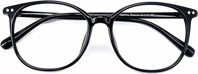 Reading Glasses Anti Blue Light Blocking Reader Oversized Frame for Women Men for Mid Big Face Anti Eyestains