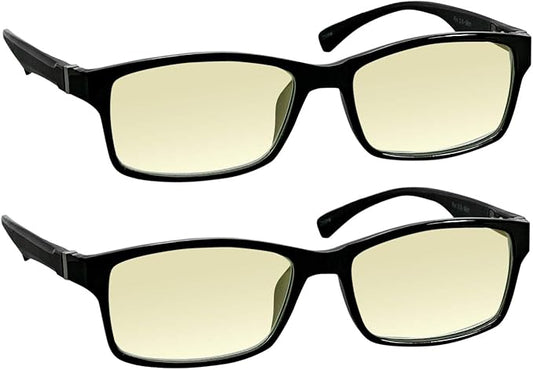 TruVision Readers - 9601 Computer Reading Glasses w Blue Light, Anti Reflective, Acrylic Lenses