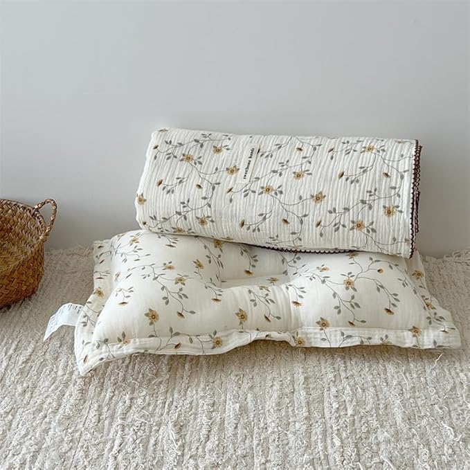 BuLuTu 4 Layers Sunflower Pattern Muslin Kids Blanket for Summer,Cotton Baby Crib Nursery Throw Blanket Cradle Thin Quilt for Boys,Girls,Toddler,Soft,Breathable, Lightweight,47x51 inches