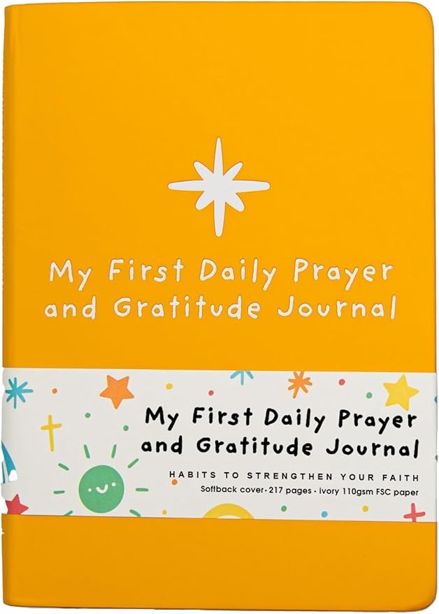 Daily Prayer & Gratitude Journal For Children (6 Month, Dateless). Christian Faith Books For Kids. Bible study for kids. Religious books for kids. Kids Christian Gift: Age 6-13 years.