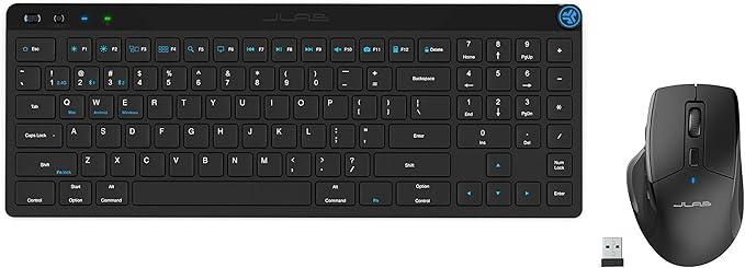 JLab JBuds Wireless Keyboard JBuds Wireless Mouse Bundle