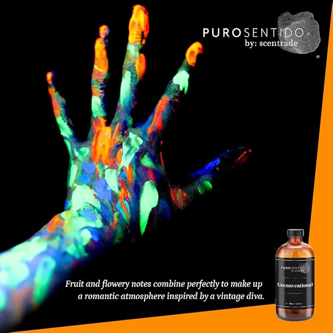 PuroSentido Unconventional Aroma Oil (500 ml) - Luxury Fragrance Oil for Diffusers and Humidifiers, Mint, Lavender, Cinnamon & Vanilla Home, Hotel & Spa Scent