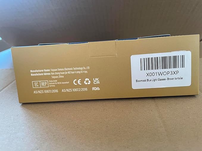 Bloomoak-99% Blue Green Light Blocking Glasses - Gaming Glasses - Anti Glare - Anti Fatigue -Suitable for Screens, Games, TVs