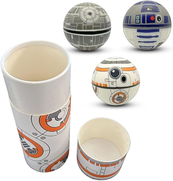 Squish.y Balls Set - Stress Ball for Kids and Adults, Stress Relief Fidget Use for Play/Decor/Help Relieve Stress/Improve Concentation and Focus [Super Soft -BB8 Box]