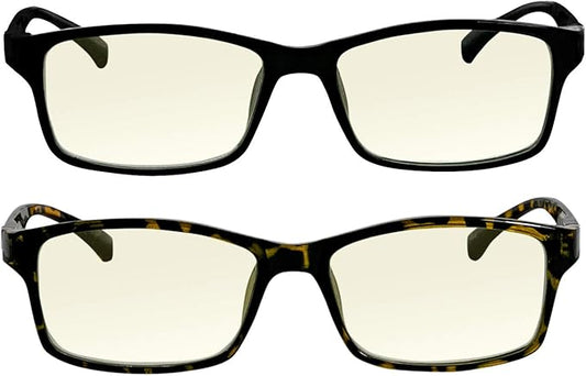 TruVision Readers - 9601 Computer Reading Glasses w Blue Light, Anti Reflective, Acrylic Lenses