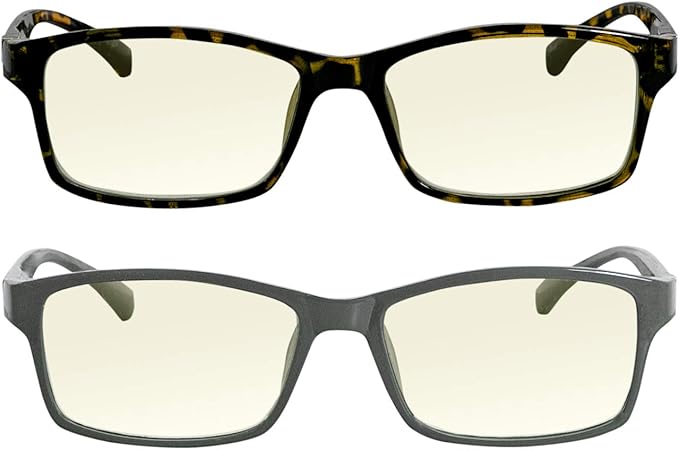 TruVision Readers - 9601 Computer Reading Glasses w Blue Light, Anti Reflective, Acrylic Lenses