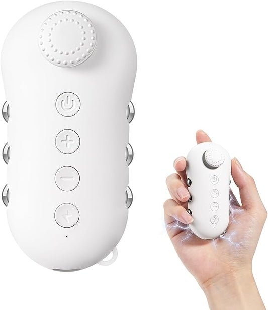 Stress Relief Fidget Sensory Toys, Fidget Toy Adults Calm Down Anxiety Device for Anxiety Improve Focus, Microcurrent Handheld Stress Relief Toys for Office/ADHD/Anxiety