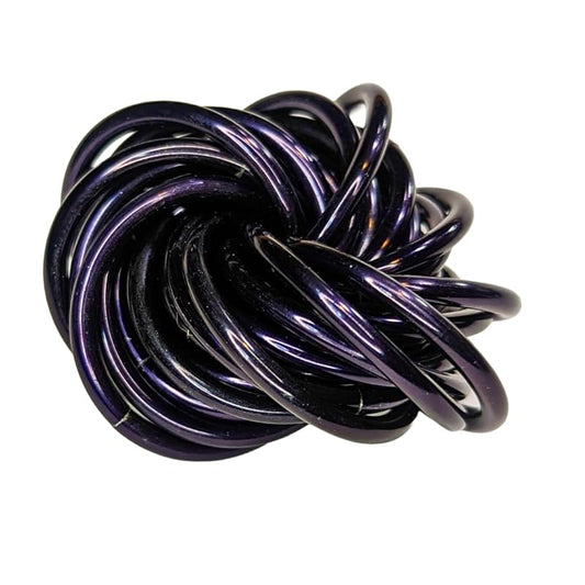 Möbii Fidget Ball (Solid Color): Quiet Mobius ADHD Anxiety Stim Stress Relief Toy Tool for Home Travel Office or Desk (XL(Daydream), Full, Midnight Sky)