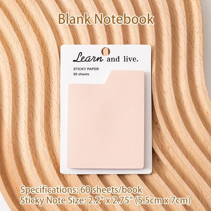 8 Planner Sticky Note Pads Set – Sticky Note Pads, 60 Sheets/pad, for Daily Weekly Monthly Planning to Do List Note Book