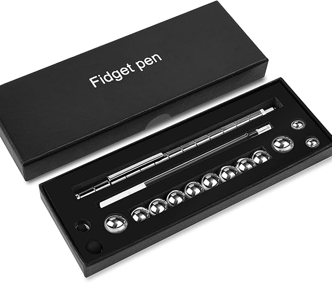 Magnetic Fidget Toy Pen - Decompression Gift for Teenage Boys & Kids, Ages 8-12