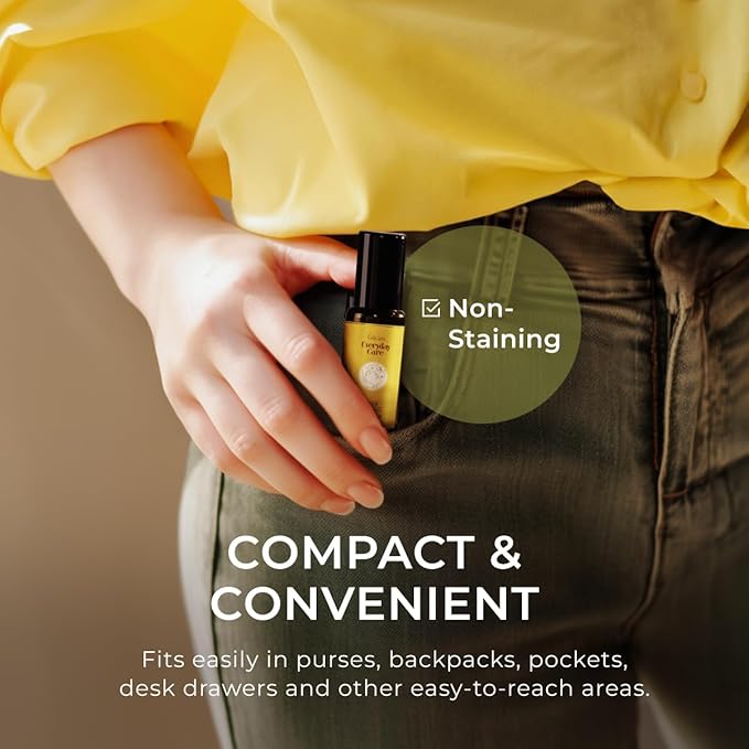 Gya Labs Peace Essential Oil Roll on - 100% Pure Natural Calming Oil for Fatigue, Blend with Patchouli, Frankincense, Aromatherapy Relaxation Gifts for Women and Men, Travel Size (0.34 Fl Oz)