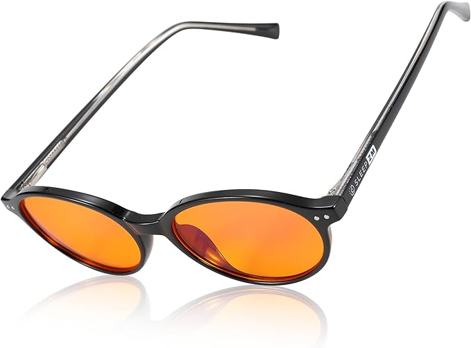 Blue Light Blocking Glasses for Women + Men - Better Sleep + Anti Eye Strain Protection - Computer Screens & Gaming