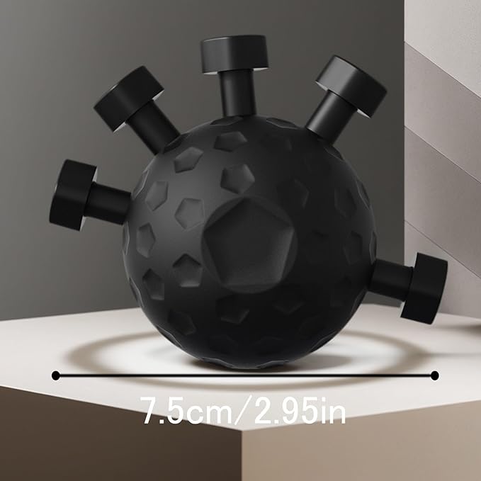 Hand Grip Strengthener 44-90LBS (Black) | Forearm Exerciser & Rehab Tool for Muscle Building, Physical Therapy & Guitar Training