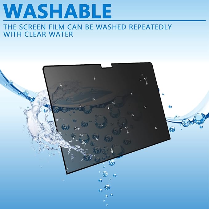 Privacy Screen Protector for MacBook Pro 14 Inch 2021-2024, M1, M2, M3, M4,Removable Privacy Screen for MacBook pro 14 inch M1 Pro/Max Anti-Spy/Anti Fingerprint/Anti Blue Light/Anti-Glare/Bubble Free