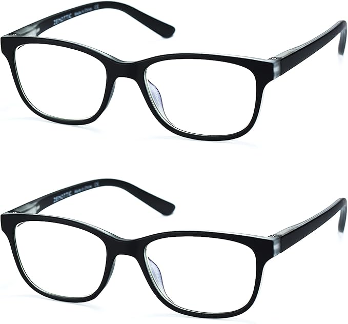 ZENOTTIC Kids Blue Light Blocking Glasses Anti Glare Lens Lightweight Frame Computer Eyeglasses for Boys and Girls
