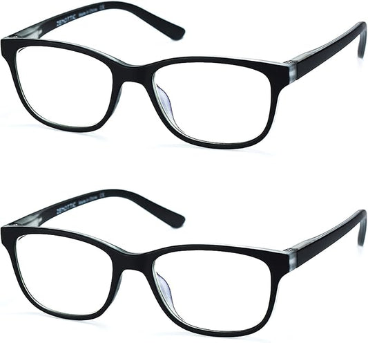 ZENOTTIC Kids Blue Light Blocking Glasses Anti Glare Lens Lightweight Frame Computer Eyeglasses for Boys and Girls