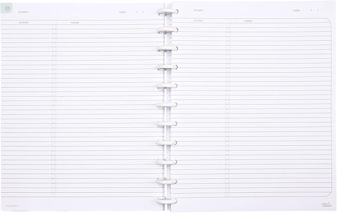Talia Discbound Notebook Refills (Project Layout, Letter (8.5in x 11in))