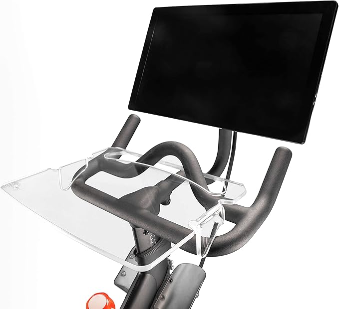 TFD The Tray3D | Compatible with Peloton Bike Gen 3 & Bike+ (Both Models), Made in the USA, Laptop & Desk Tray Holder | Designed with Premium Grade Acrylic Materials - The Ultimate Peloton Accessories