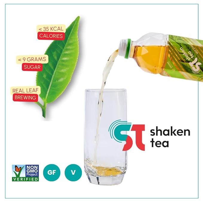Shaken Lychee Oolong Tea – Real Leaf Brewed Iced Tea, Asian-Inspired Flavor, Non-GMO, 16.9 fl oz Bottles (Pack of 12)