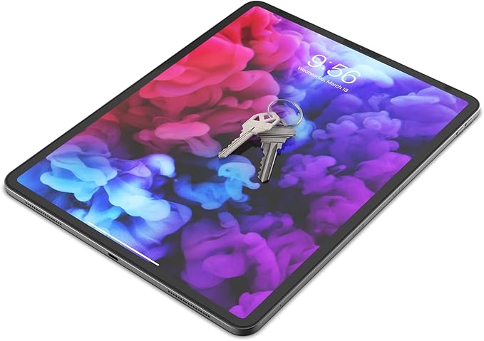 ZAGG InvisibleShield Glass Elite VisionGuard Screen Protector for Apple iPad Pro 12.9" (6th/5th/4th/3rd Gen), 3X Shatter Protection, Blue-Light Filtration, Maintains HD Clarity, Anti-Fingerprint Technology