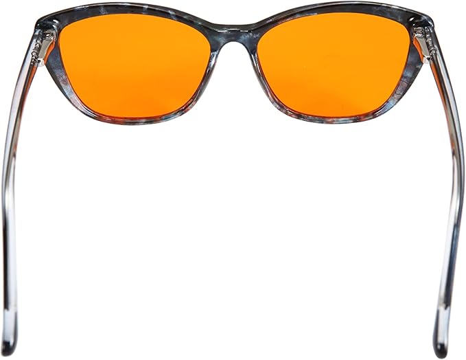 Blue Light Blocking Glasses for Women + Men - Better Sleep + Anti Eye Strain Protection - Computer Screens & Gaming