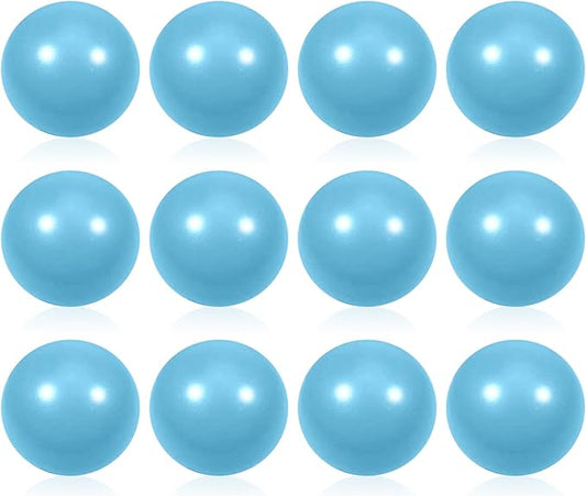 12 Pcs Light Blue Foam Stress Ball Squeeze Stress Relief Balls for Kids and Adults Hand Exercise Sensory Relief Toys for Anxiety ADHD Autism （Light Blue）
