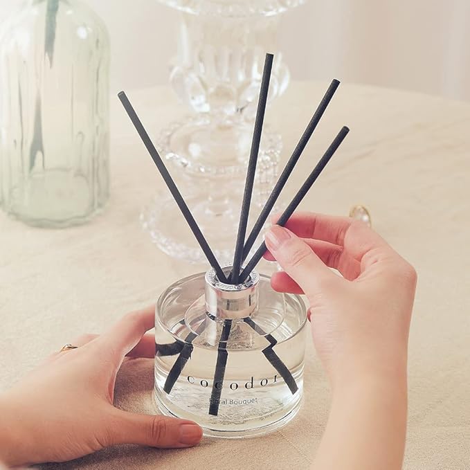 COCODOR Signature Reed Diffuser/Refreshing Air / 6.7oz(200ml) / 2 Pack/Reed Diffuser, Reed Diffuser Set, Oil Diffuser & Reed Diffuser Sticks, Home Decor & Office Decor, Fragrance and Gifts