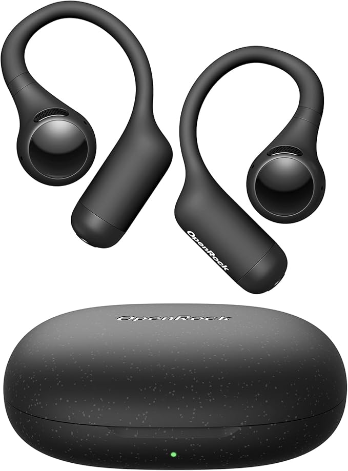 S2 Open Ear Headphones, 7G Ultra-Light Design, Hi-Res LDAC Audio, Triple Water-Resistant, Bluetooth 6.0, Effortless Photography, 32H Playtime, Smart APP, Clear Call, Wireless Sports Earbuds