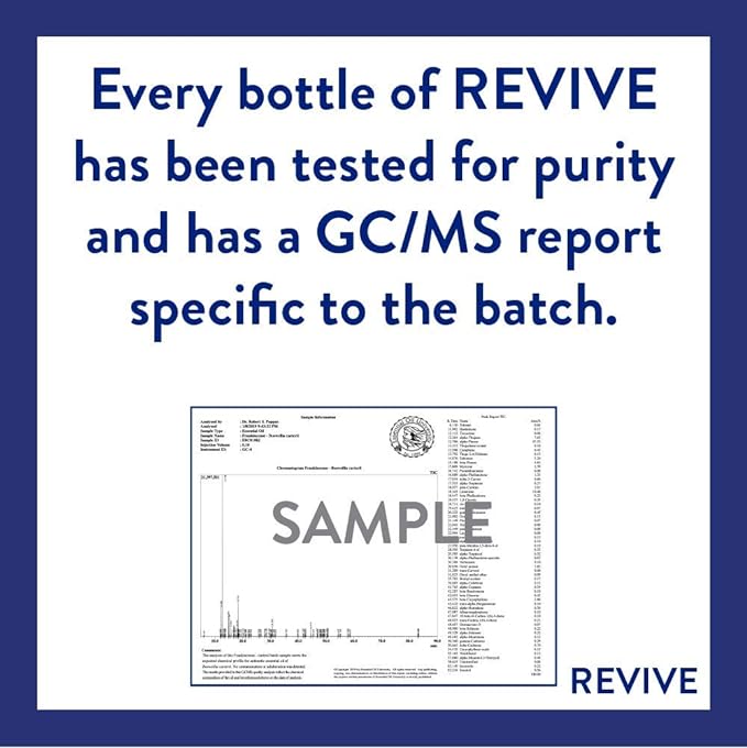 Stress Easy Essential Oil Blend by Revive Essential Oils - 100% Pure Therapeutic Grade, for Diffuser, Humidifier, Massage, Aromatherapy, Skin & Hair Care