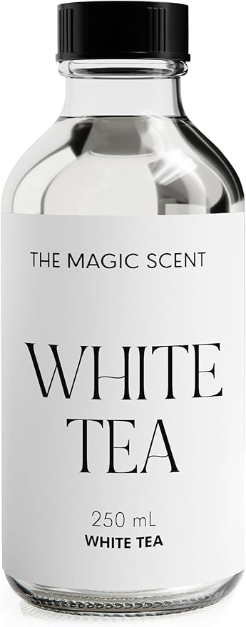White Tea Diffuser Oil - Hotel & Home Luxury Scents - Diffuser Oil Scents for Home Designed for Use in All Diffusers - 8.5 fl oz, 250 mL