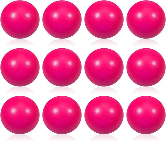 12 Pcs Rose red Foam Stress Ball Squeeze Stress Relief Balls for Kids and Adults Hand Exercise Sensory Relief Toys for Anxiety ADHD Autism （Rose red）