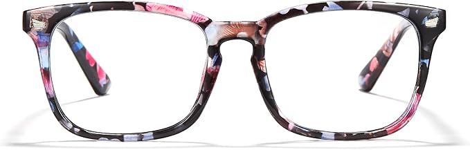 Cyxus Blue Light Glasses for Men Women Reduce Eye Strain UV Blocking for Computer Screen 8082