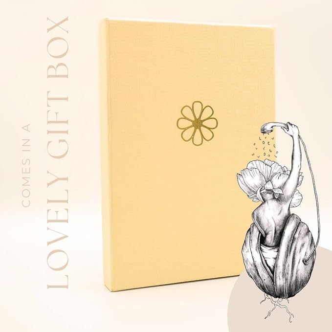 Her Vibe Journal | 13-Week Guided Mindfulness Journal for Women | Fresh Daily Prompts, Activities & Inspiration | Elegant Design & Illustrations | Nurture Self-Love & Wellness | A5 | Gift Box Included