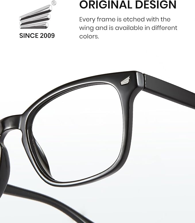 Cyxus Blue Light Glasses for Men Women Reduce Eye Strain UV Blocking for Computer Screen 8082