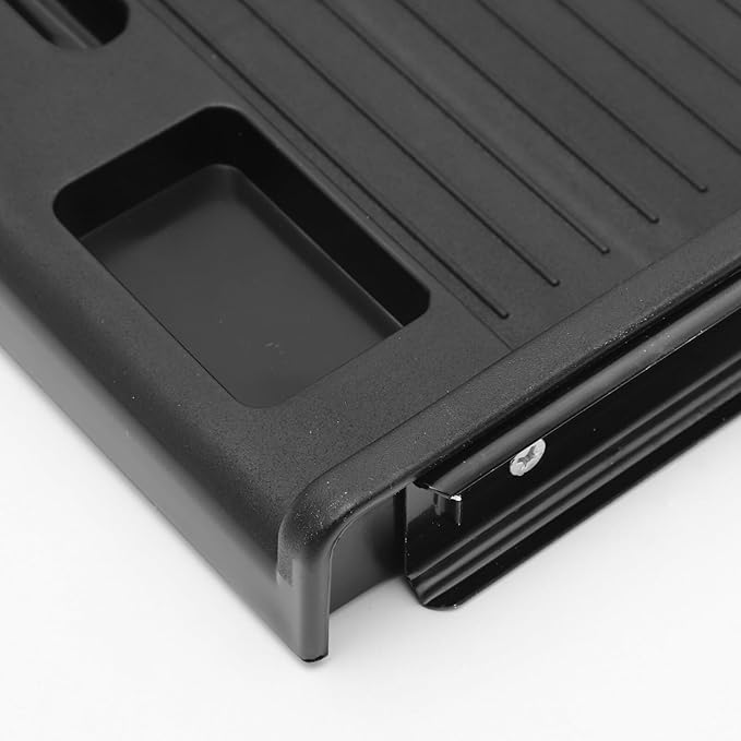 jojofuny 1 Set of Keyboard Tray Under Desk, Keyboard Sliding Tray Under Desk, Keyboard Drawer Slide Tray, Keyboard Shelf, for Home and Office, 51.50X27.00X3.50CM, Black, RJ19G6V1T819H347EMK6E92VY