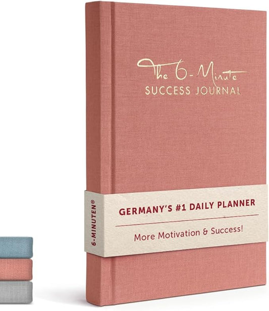 6-Minute Diary – 3-Million-User Gratitude Journal for Women with Prompts – Guided Self Care Journal Based on Positive Psychology – Daily Manifestation Journal for Self-Love & Mindfulness